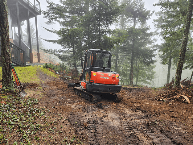 An excavator